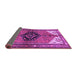 Sideview of Persian Purple Traditional Rug, tr133pur