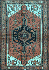 Persian Light Blue Traditional Rug, tr133lblu