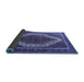 Sideview of Persian Blue Traditional Rug, tr1340blu