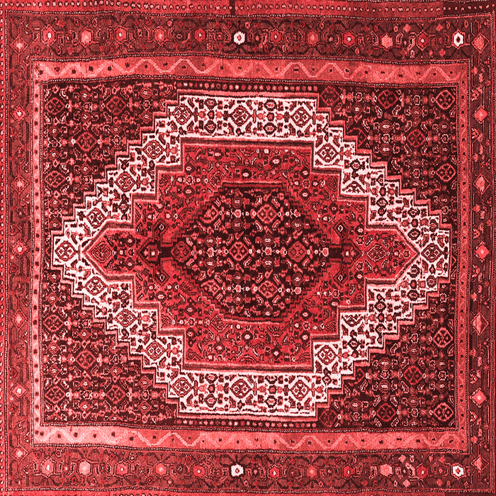 Machine Washable Persian Red Traditional Rug, wshtr1340red