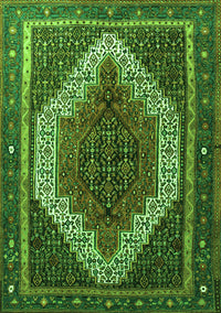 Persian Green Traditional Rug, tr1340grn