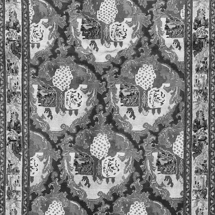 Persian Gray Traditional Rug, tr1341gry