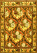 Persian Yellow Traditional Rug, tr1341yw