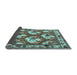 Sideview of Persian Light Blue Traditional Rug, tr1341lblu