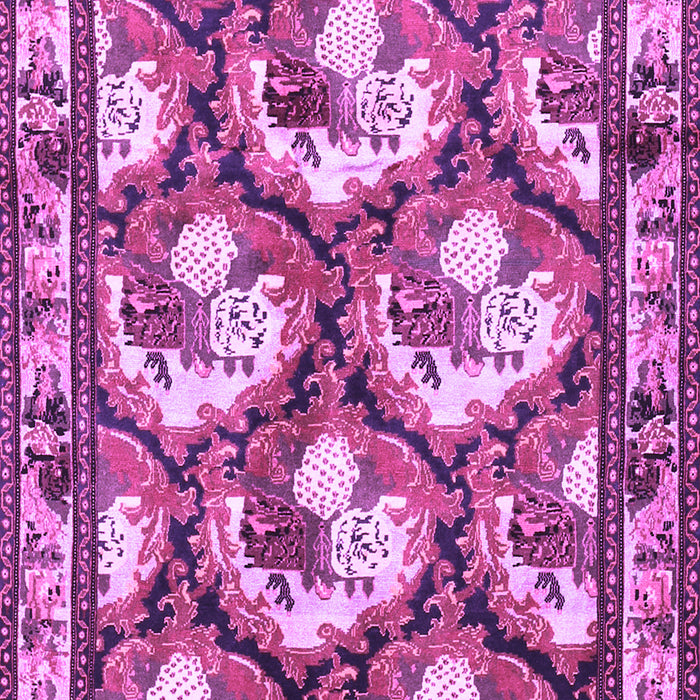 Persian Purple Traditional Rug, tr1341pur