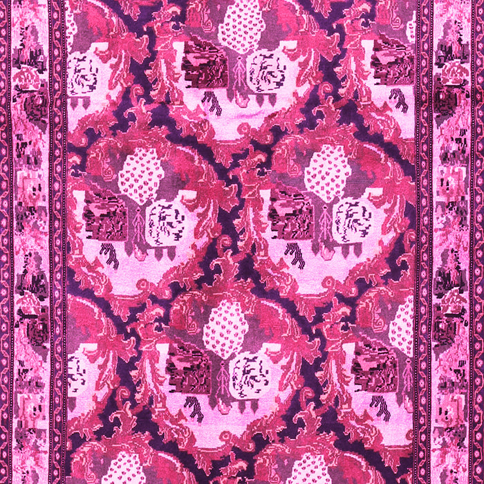 Persian Pink Traditional Rug, tr1341pnk