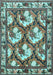 Persian Light Blue Traditional Rug, tr1341lblu