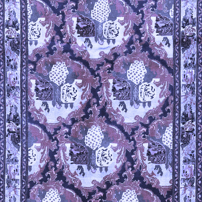Persian Blue Traditional Rug, tr1341blu