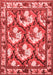 Persian Red Traditional Area Rugs