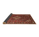 Sideview of Traditional Red Persian Rug, tr1342