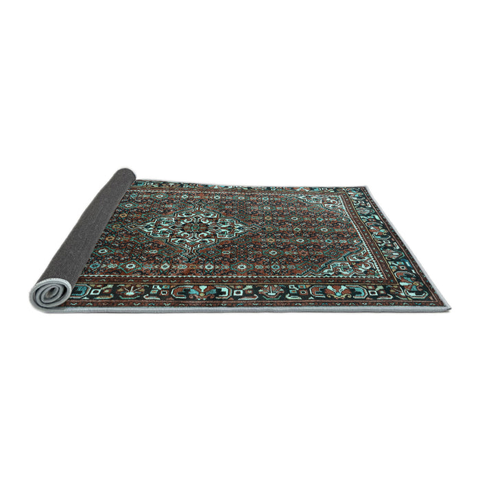 Sideview of Persian Light Blue Traditional Rug, tr1342lblu