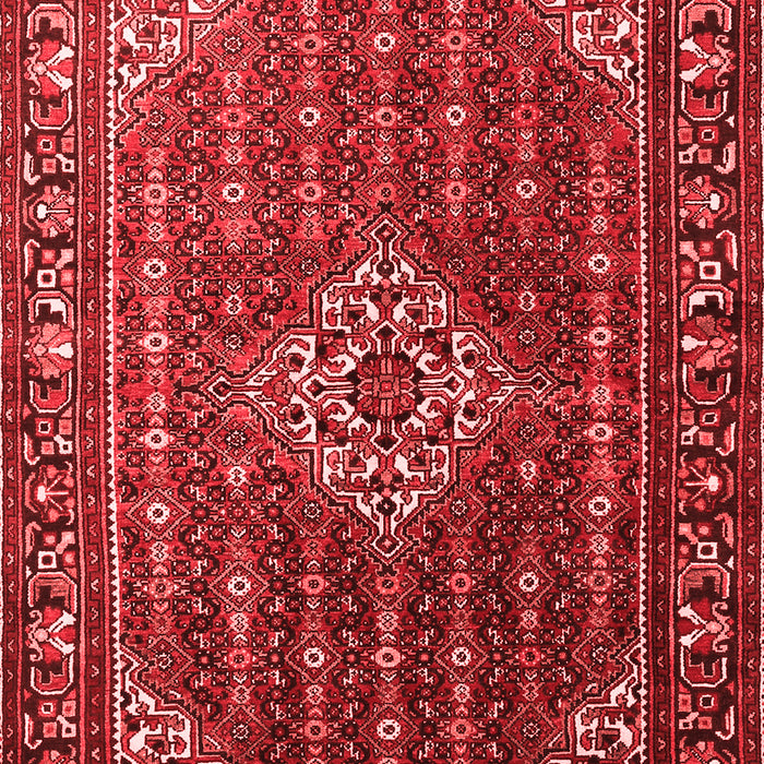 Machine Washable Persian Red Traditional Rug, wshtr1342red