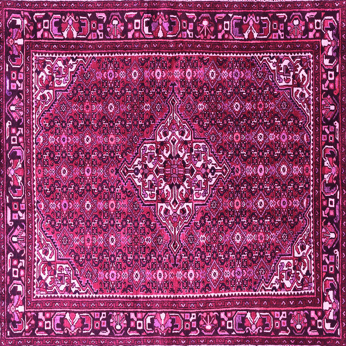 Square Persian Pink Traditional Rug, tr1342pnk