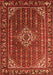 Persian Orange Traditional Rug, tr1342org