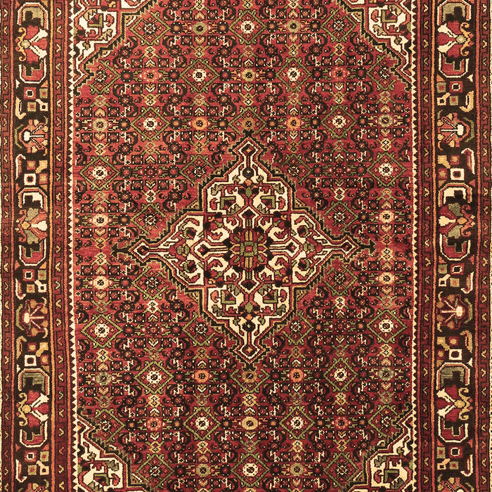 Machine Washable Persian Brown Traditional Rug, wshtr1342brn