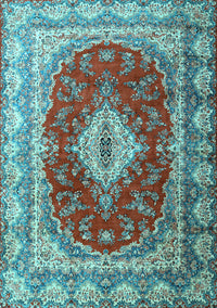 Persian Light Blue Traditional Rug, tr1343lblu