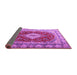 Sideview of Persian Purple Traditional Rug, tr1343pur