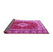 Sideview of Persian Pink Traditional Rug, tr1343pnk