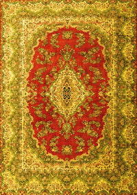 Persian Yellow Traditional Rug, tr1343yw