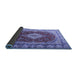 Sideview of Persian Blue Traditional Rug, tr1343blu