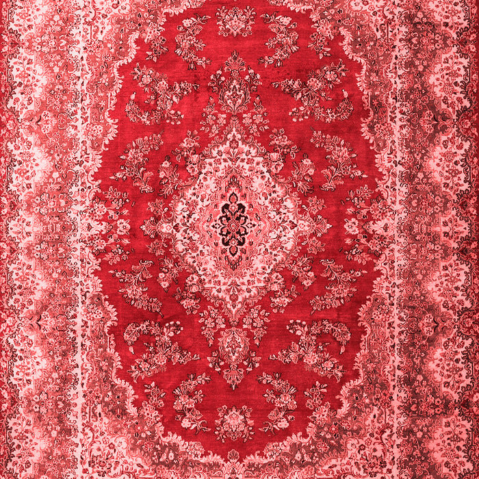 Machine Washable Persian Red Traditional Rug, wshtr1343red