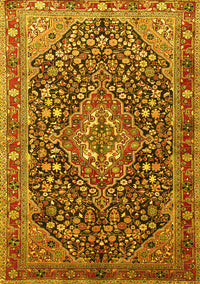 Persian Yellow Traditional Rug, tr1344yw