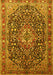 Persian Yellow Traditional Rug, tr1344yw