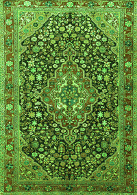 Persian Green Traditional Rug, tr1344grn