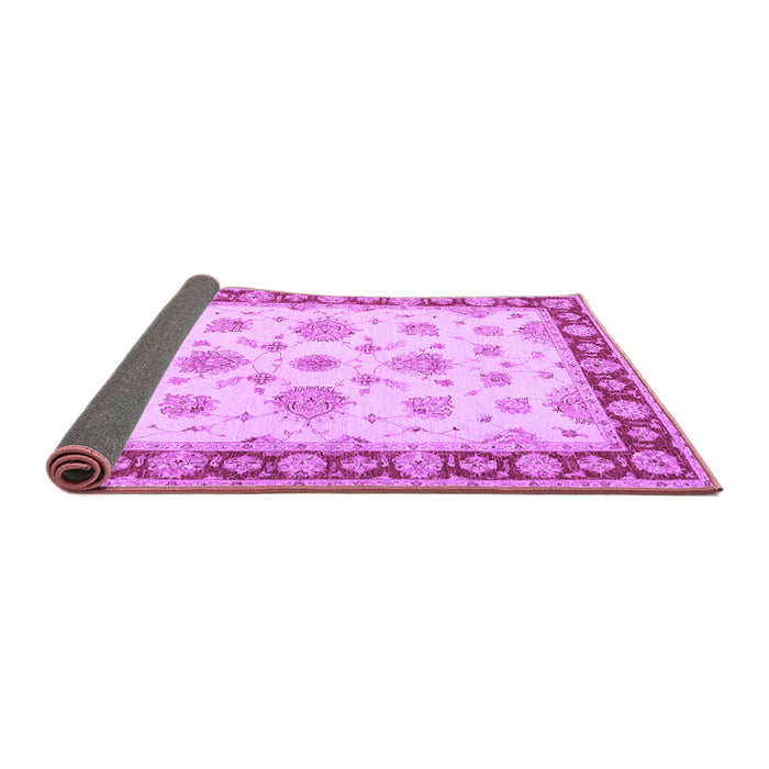 Sideview of Oriental Purple Traditional Rug, tr1345pur