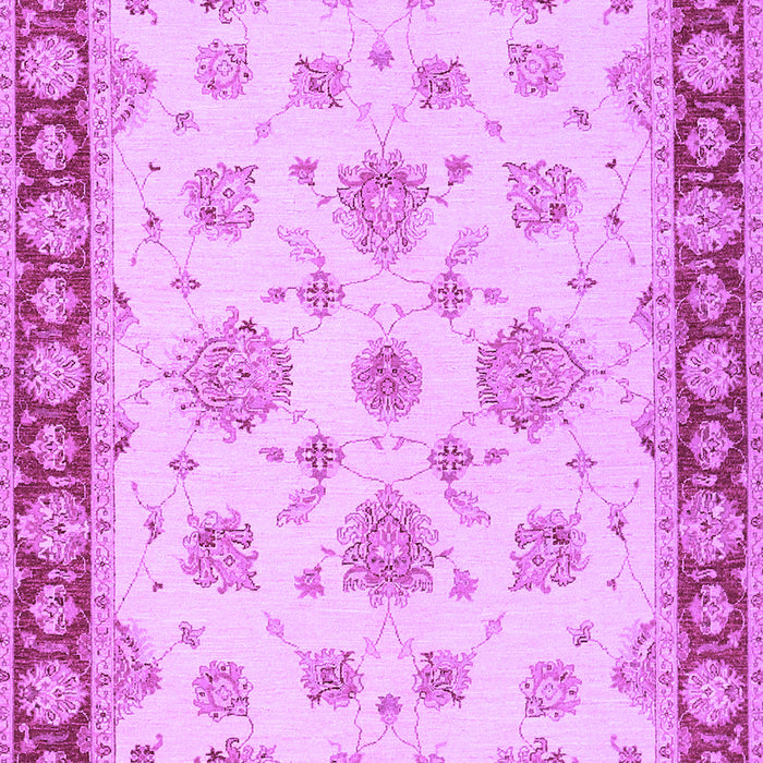 Oriental Purple Traditional Rug, tr1345pur
