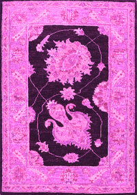 Oriental Pink Traditional Rug, tr1346pnk