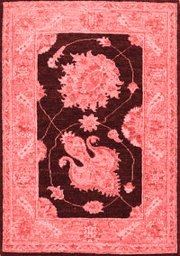 Oriental Red Traditional Rug, tr1346red