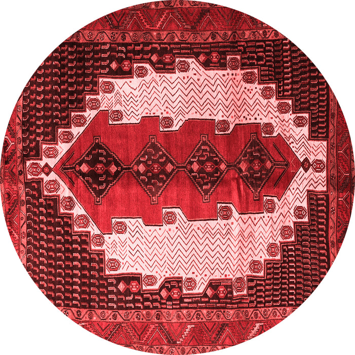 Machine Washable Persian Red Traditional Rug, wshtr1347red