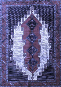 Persian Blue Traditional Rug, tr1347blu