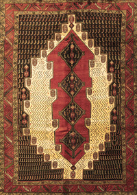 Persian Brown Traditional Rug, tr1347brn