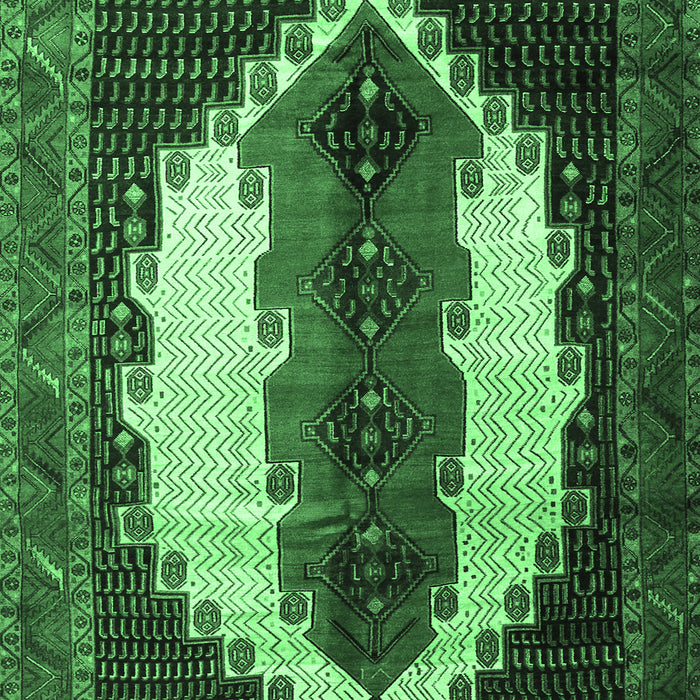 Persian Emerald Green Traditional Rug, tr1347emgrn