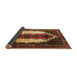 Sideview of Persian Brown Traditional Rug, tr1347brn