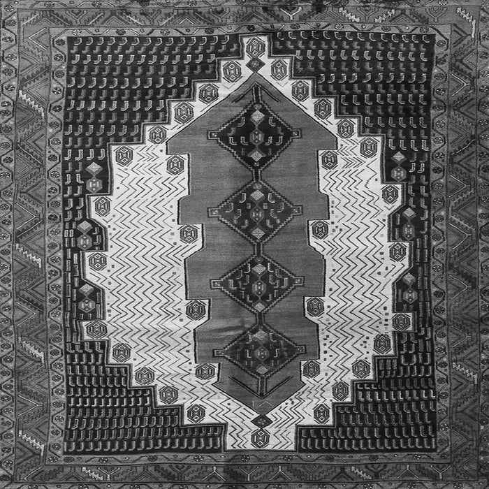 Serging Thickness of Persian Gray Traditional Rug, tr1347gry