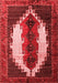 Persian Red Traditional Area Rugs