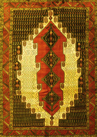 Persian Yellow Traditional Rug, tr1347yw