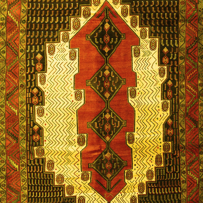 Persian Yellow Traditional Rug, tr1347yw