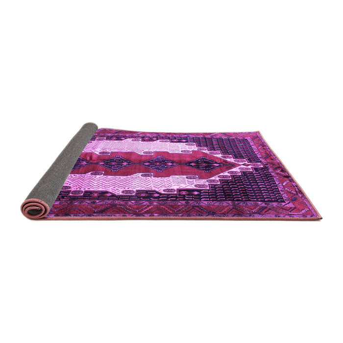 Sideview of Persian Purple Traditional Rug, tr1347pur