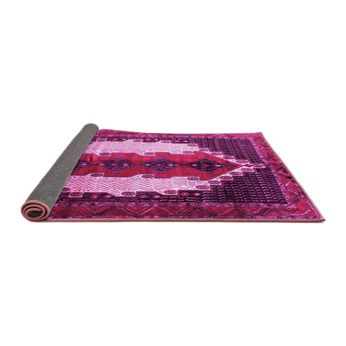 Sideview of Persian Pink Traditional Rug, tr1347pnk