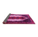 Sideview of Persian Pink Traditional Rug, tr1347pnk