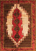 Persian Orange Traditional Rug, tr1347org
