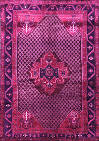 Persian Pink Traditional Rug, tr1348pnk