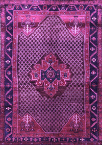 Persian Purple Traditional Rug, tr1348pur