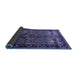 Sideview of Persian Blue Traditional Rug, tr1348blu