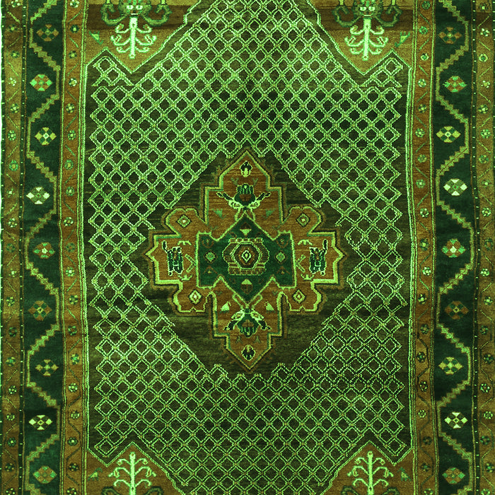 Persian Green Traditional Rug, tr1348grn