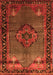 Persian Orange Traditional Rug, tr1348org